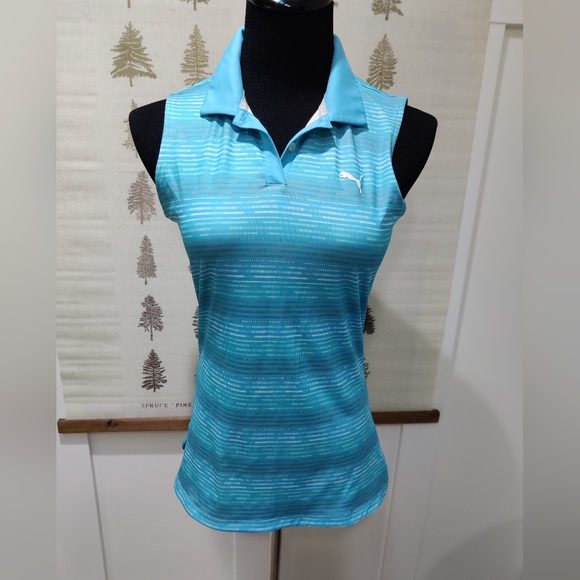 Puma Striped Golf Short - Small - Picture 2 of 6